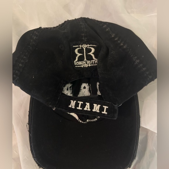 Robin Ruth distressed Miami hat - Picture 2 of 2
